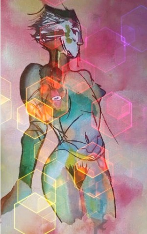 abstract woman edit 2